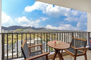 Indulge in the great Mountain views from your private balcony