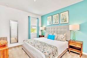 Serene Master Bedroom With King Bed And Relaxing Views