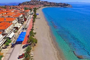 Paralio Astros beach right at your doorstep