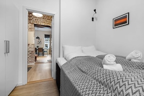 A peaceful space with soft bedding and a calming ambiance.