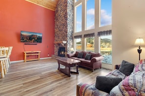 Floor to ceiling windows
