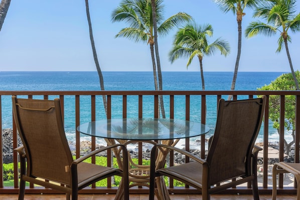 Enjoy the oceanfront view