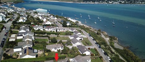 Aerial view of Padstow