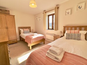 Bedroom Two at Field View Holiday Cottage , Padstow North Cornwall