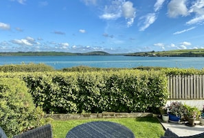 Views of estuary from Myebon Holiday Cottage, Padstow, North Cornwall