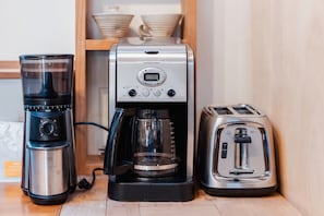Kaffe och/eller kaffebryggare