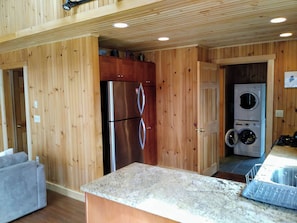 Kitchen and laundry