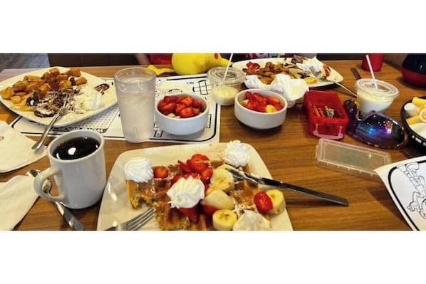 Repas de petit déjeuner