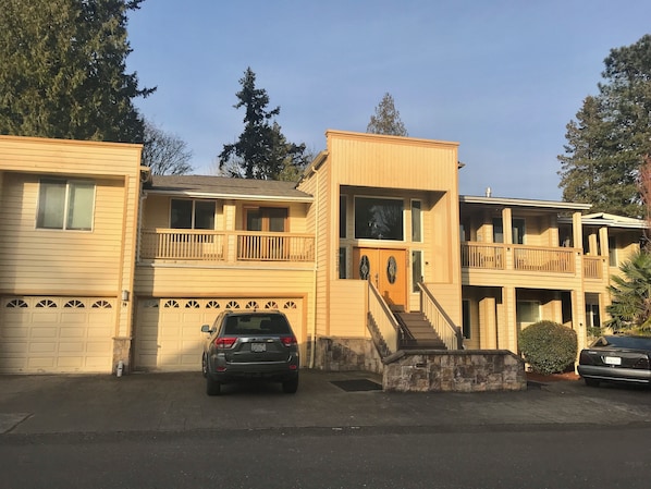 Front of the house.