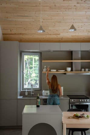 Fully equipped kitchen