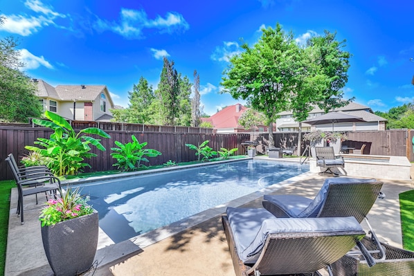 Plano Vacation Rental | 5BR | 4.5BA | 4,466 Sq Ft | Stairs Required