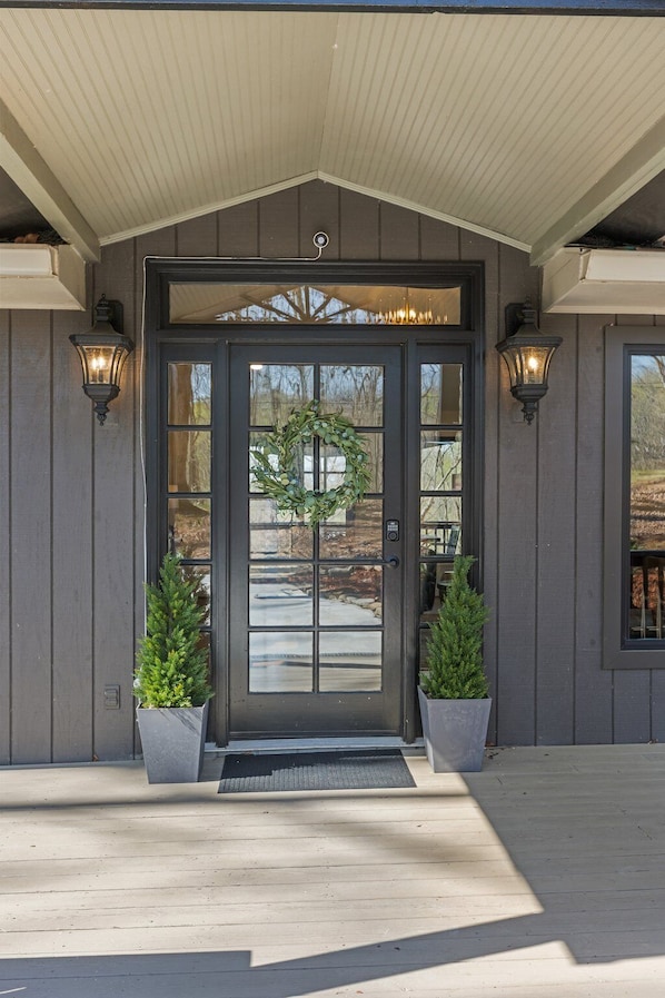 Front entrance