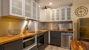 Kitchen, dining