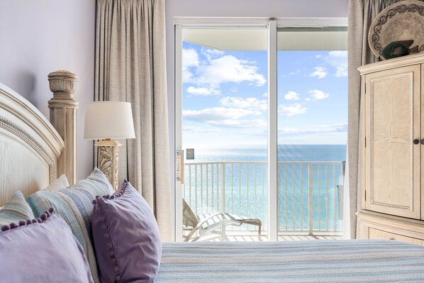 Wake up to this view in the master bedroom