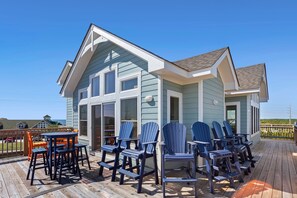 Relax on the Wrap-Around Deck with fantastic views.