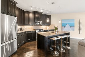 Spacious kitchen
