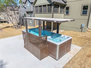 Bain à remous extérieur