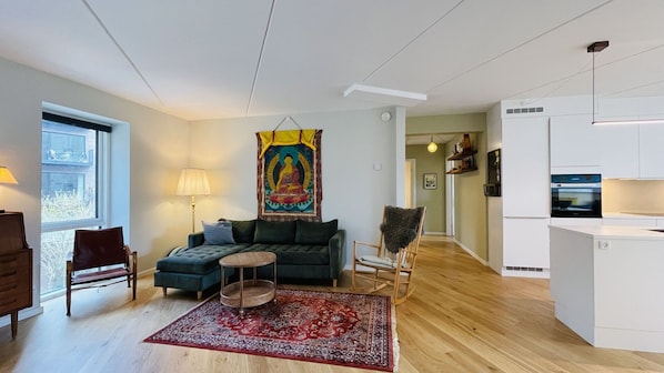 Kitchen, Living Room