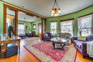 Living Room | Window A/C Unit | Free WiFi | 1st Floor