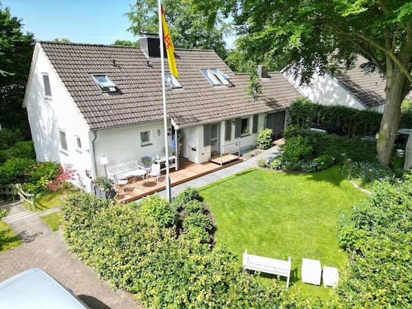Herzlich Willkommen in in der Ferienwohnung Glücksand Zeit zum ersten Kaffee