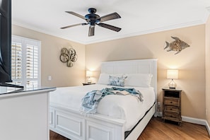 Bedroom 2 features a king bed.