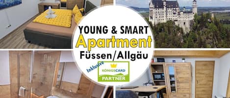 Young + Smart Apartment in Füssen/ Allgäu