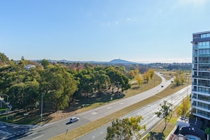 Enjoy direct sunlight and open, unobstructed views of Canberra’s skyline and the iconic Telstra Tower from the balcony