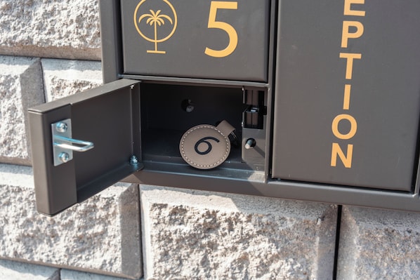 Inchecknings- och utcheckningsdisk