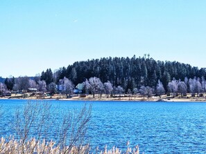 Blau, Wasser, Bank, See, Winter, Reservoir, Fluss, See, Ufer