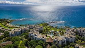 Aerial View of Premier Ocean Grand Residence at Montage Kapalua Beach