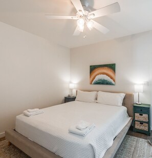 Sleep better at Padre Escapes with our exclusive Clean Bed Promise; providing fresh linens, comforters, and towels washed at high temperatures exceeding CDC recommendations, setting us apart for a truly restful vacation