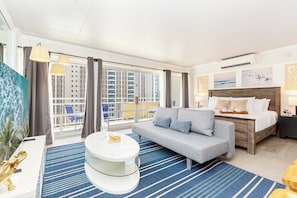 A welcoming, open-concept layout