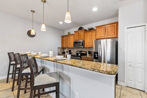 Fully equipped kitchen