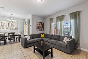 Open living area