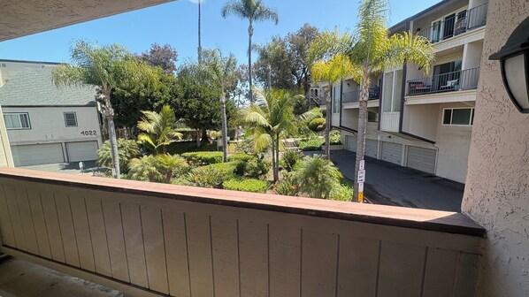 View from Bed 1 (Starfish room) balcony