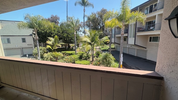 View from Bed 1 (Starfish room) balcony