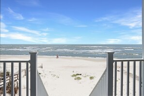 Beach Access from Deck