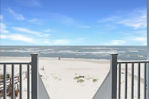 Beach Access from Deck