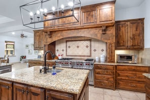 Prepare your favorite meals in the full kitchen
