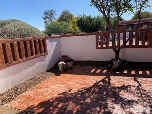 Quiet patio