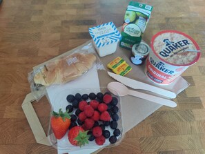 Repas de petit déjeuner