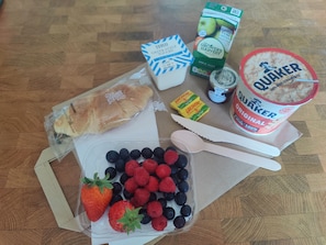 Repas de petit déjeuner