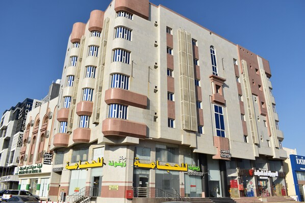 Fassade der Unterkunft