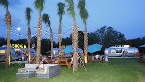 Enjoy the Food Trucks on the lawn during the summer