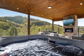 Bubbelpool utomhus
