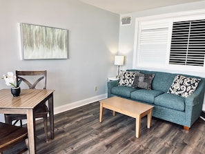 Seaside serenity in the living room