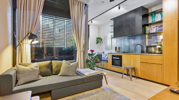 Spacious and relaxing modern space