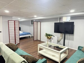 Spacious living room for relaxation