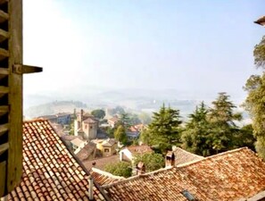 Blick von der Unterkunft