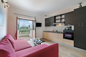 Kitchen and dining area